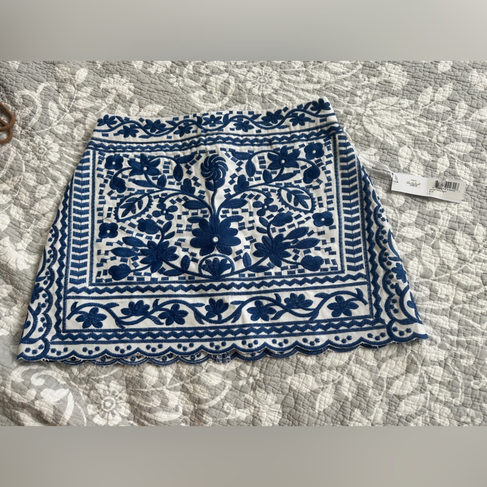 J. Marie Blue Skirt